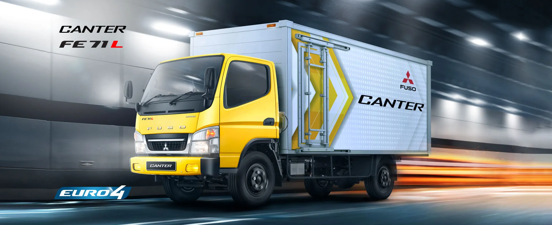 Mitsubishi Fuso Canter FE 71L sebagai referensi perbandingan FE 71 dan FE 71L