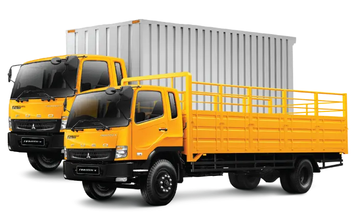 Mitsubishi Fuso Fighter X dalam visual fitur keluarga resmi KTB