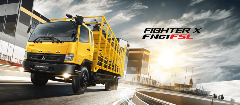 Mitsubishi Fuso Fighter X FN61FSL sebagai referensi perbandingan dengan FN61FS