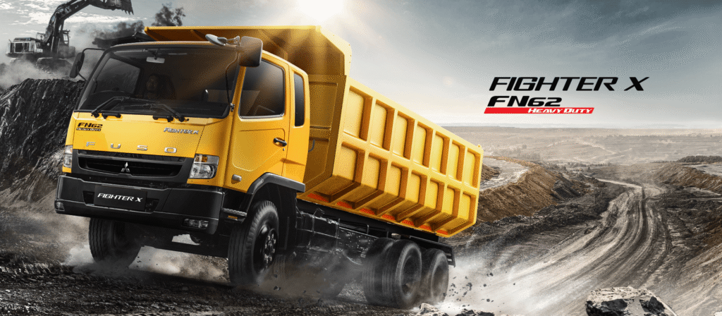 Mitsubishi Fuso Fighter X untuk medan berat
